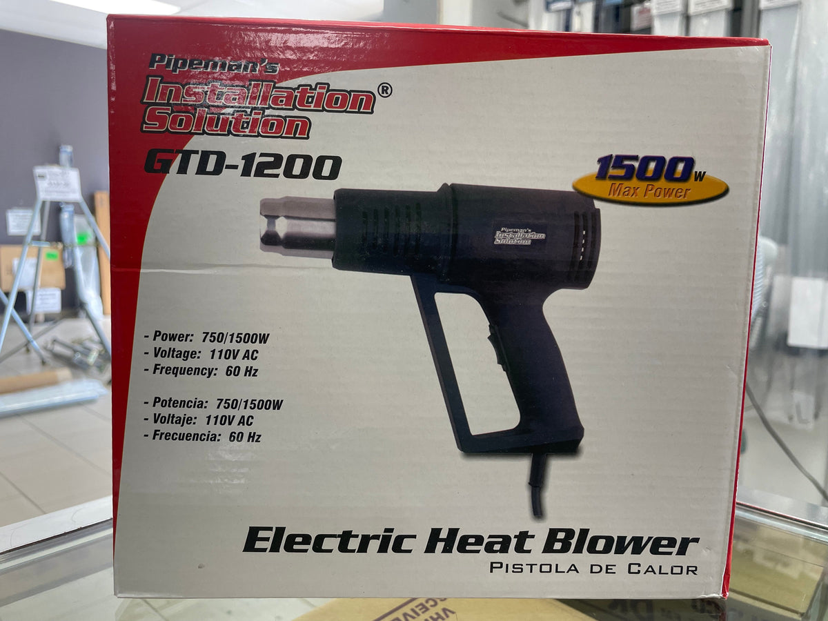 Installation Solution Heat Blower GTD-1200 - Power Heat Guns